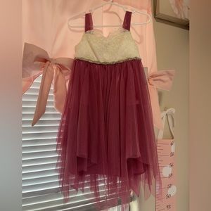 Rare Editions girls tulle dress